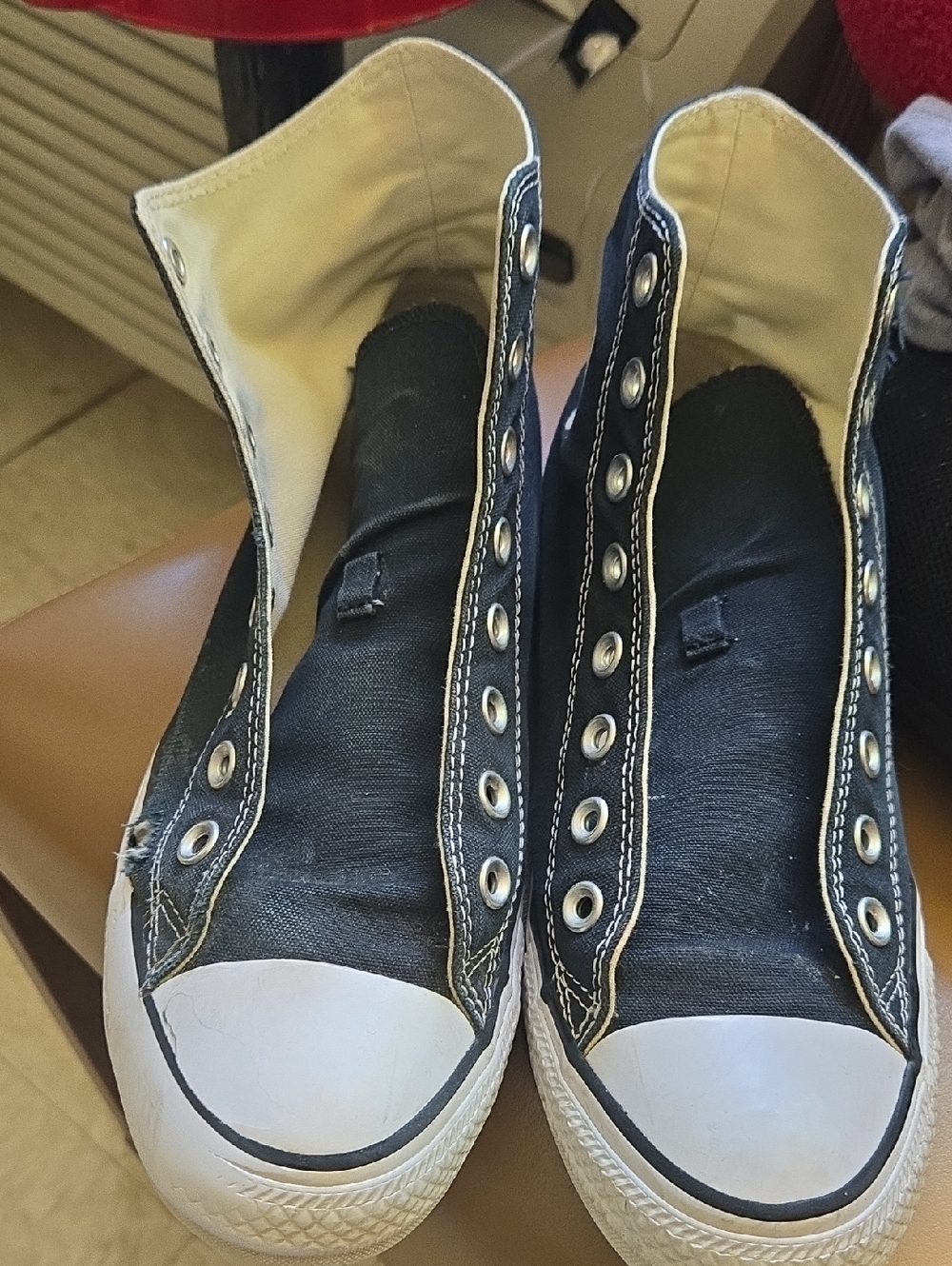 Converse Black High-Top Canvas Sneakers